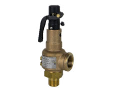 Safety Valve, ¾” x 1” set at 45 psi